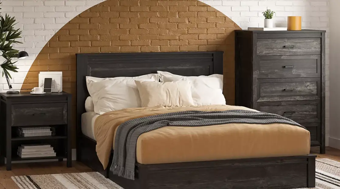 Ameriwood Home 810569984 Silverton Black Oak Nightstand With Usb Charging Instruction Manual