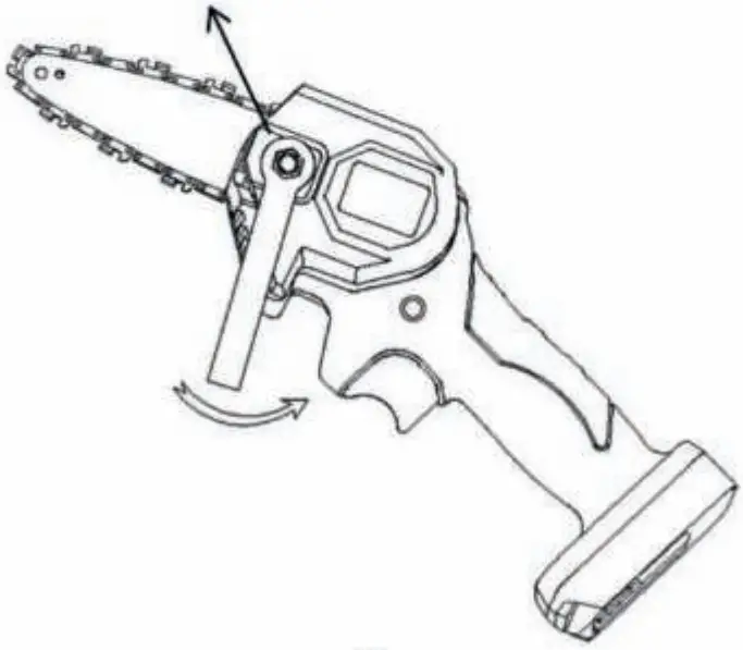 Mardin MCS 108 Mini Chain Saw - Compression Nut