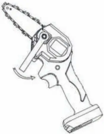 Mardin MCS 108 Mini Chain Saw - Holding Nut