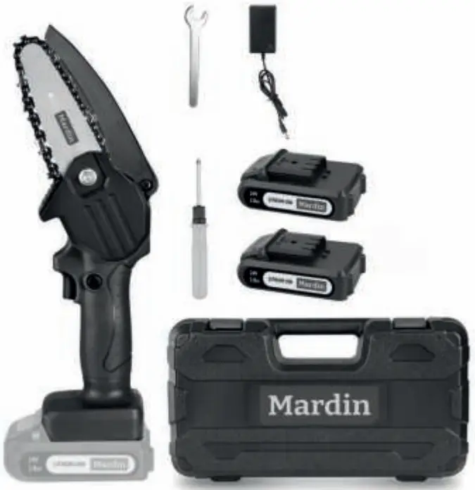 Mardin MCS 108 Mini Chain Saw - Package Contents