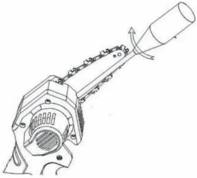 Mardin MCS 108 Mini Chain Saw - Set Chain