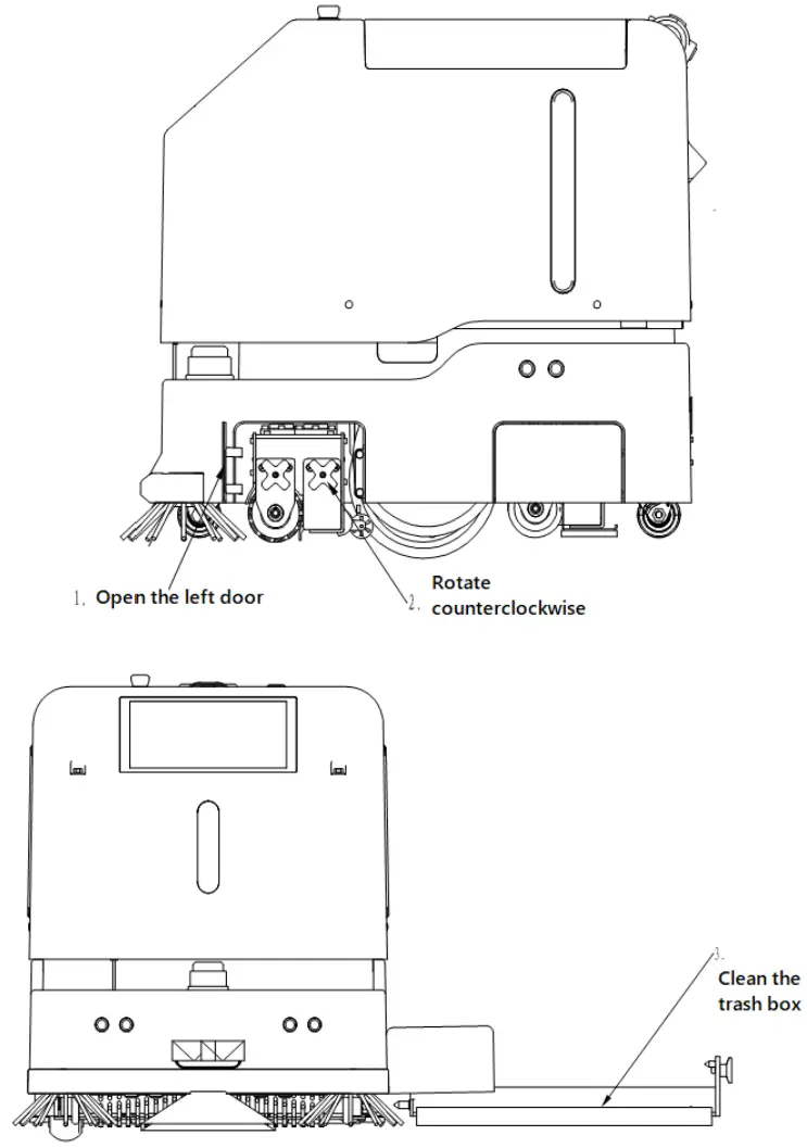 Sveabot SVBR01CL Cleaning Robot and Charging Pile - Maintenance robot