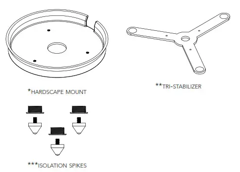 COASTAL SOURCE EBS102W6.5BN 10.0 Ellipse Bollard Satellite - Fig3