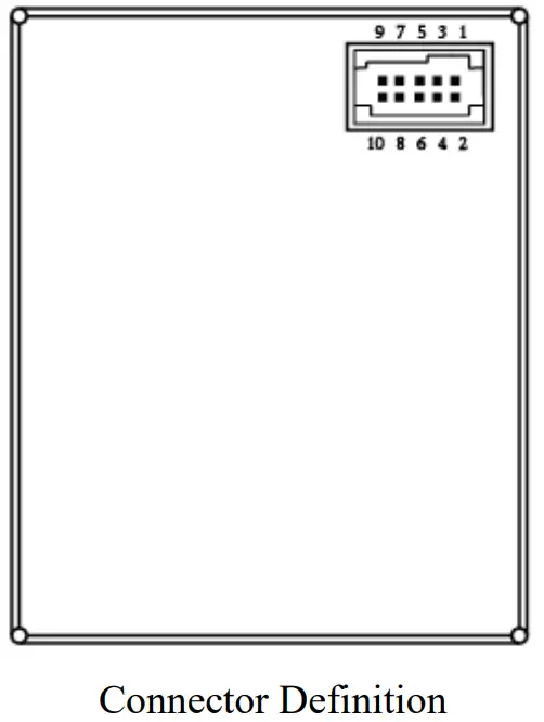 Temtop PM900M Laser Particle Sensor - Connector Definition