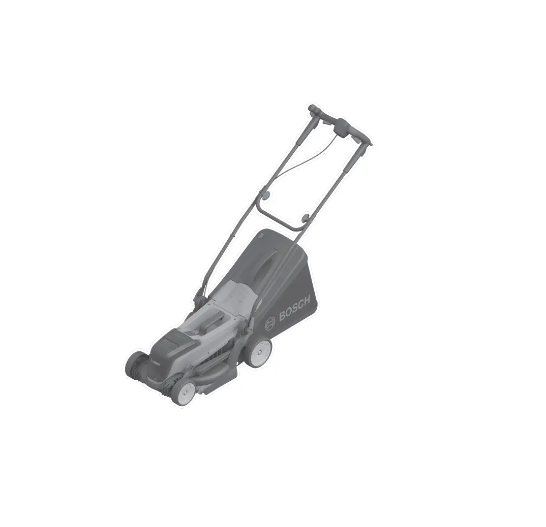 Bosch 0 600 8b9 E01 Lawn Mower User Manual