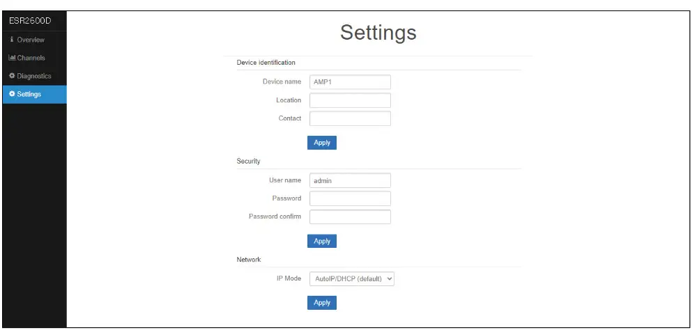 KV2 audio ESR Series Sound System - Remote management2