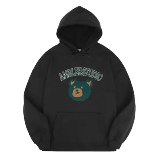 Greenbear-Black-01-Ambler-Green-Bear-Hoodie-Black-product-image
