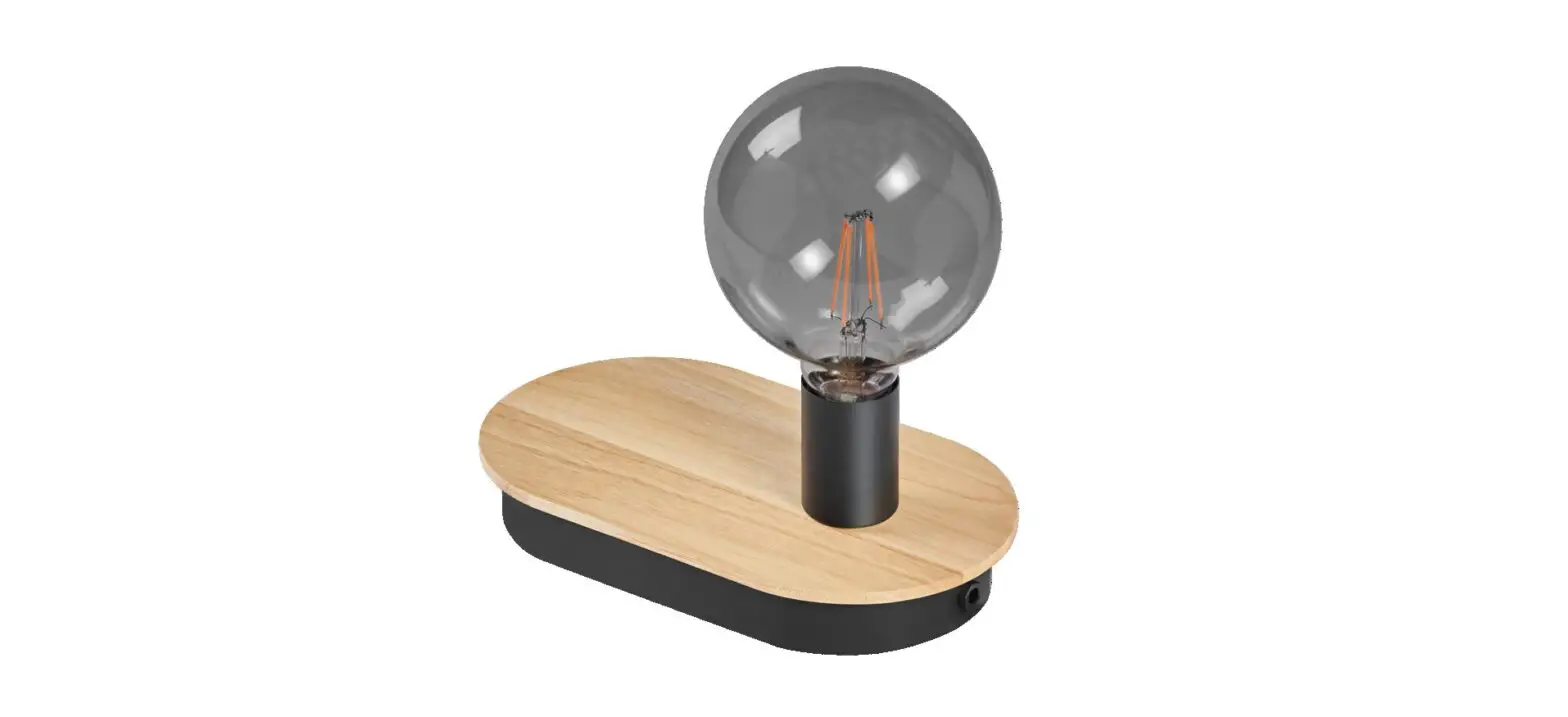 Ledvance Decor Wood Table Touch Bk Wd E27 User Manual
