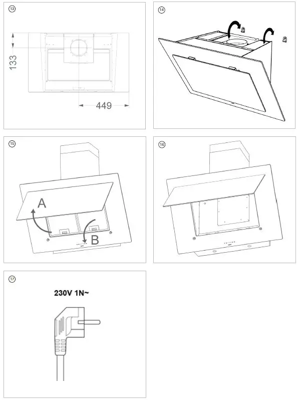 NOVY-7830-Vision-90cm-Wall-Mounted-Hood-9