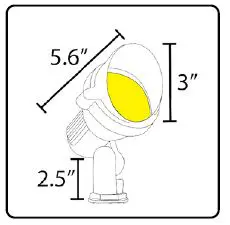 ABBA-LIGHTING-CD85-Aluminum-Spot-Light-FIG-2