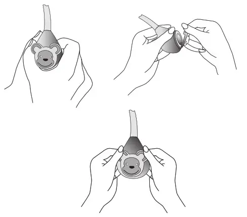 American Diagnostic Corporation Core Medical Device Manufactur 601BK Adscope 601 Convertible Cardiology Stethoscope - chestpiece 1