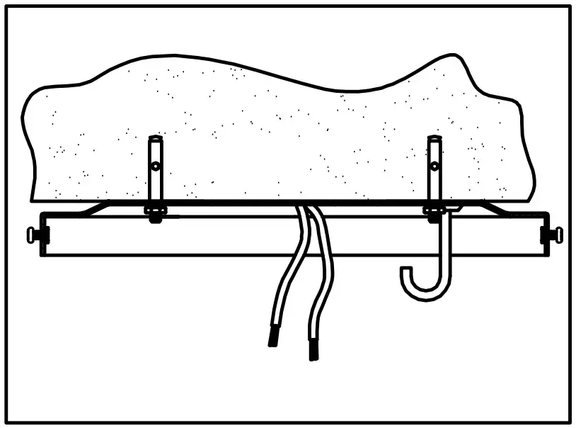 Installation Of the hanging bracke (suspension part)
