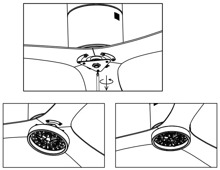 Assembly-Attaching the Lights