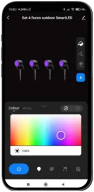 KSIX BXOUTL1 SmartLED Outdoor Spotlights - 7