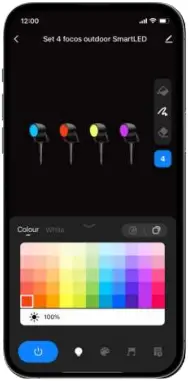 KSIX BXOUTL1 SmartLED Outdoor Spotlights - 9