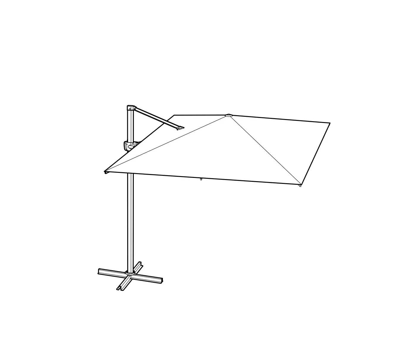 Ikea Seglarö Parasol Instruction Manual