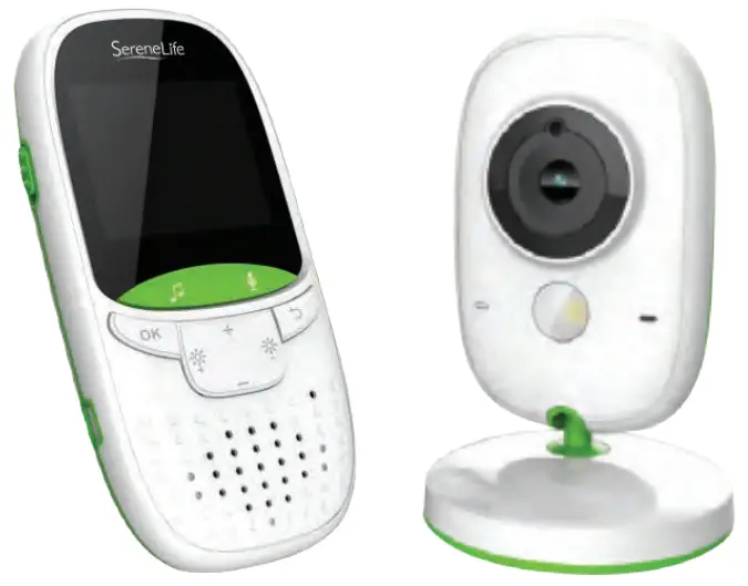 SereneLife SLBCAM10 Video Baby Monitor