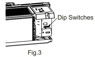 ACiQ PTAC Series Packaged Terminal Air Conditioner - DIP SWITCHES CONFIGURATIONS 2