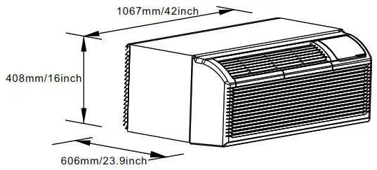 ACiQ PTAC Series Packaged Terminal Air Conditioner - INSTALLATION 2