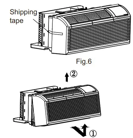 ACiQ PTAC Series Packaged Terminal Air Conditioner - INSTALLATION 4