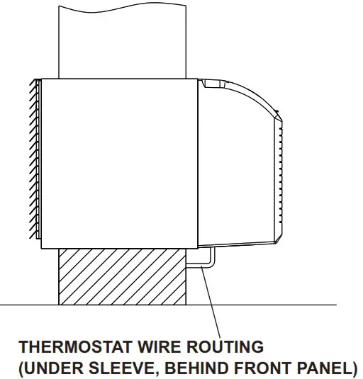 ACiQ PTAC Series Packaged Terminal Air Conditioner - WALL THERMOSTAT TERMINAL 1