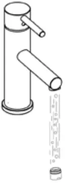 LAPETEK 31631 LAVA Sink Faucet B6b