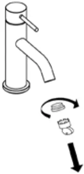 LAPETEK 31631 LAVA Sink Faucet B6d