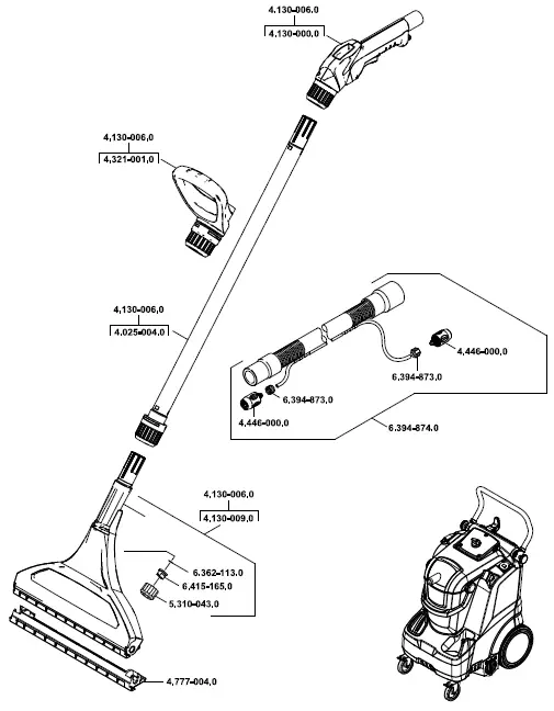 K RCHER-Puzzi-30-4-E-Carpet-and-Upholstery-Cleaner-FIG-18