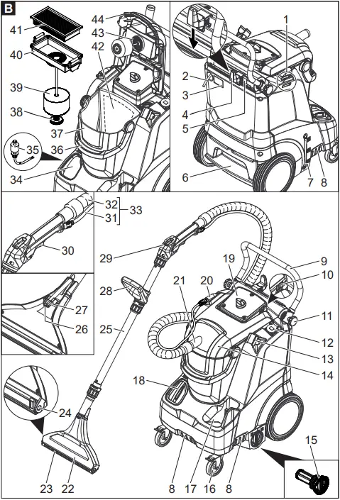 K RCHER-Puzzi-30-4-E-Carpet-and-Upholstery-Cleaner-FIG-2