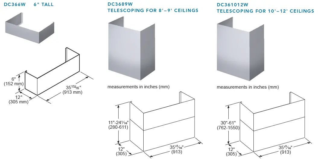 Thermador-PH36GWS-27-Inch-Depth-Wall-Mount-Ducted-Hood-FIG-3