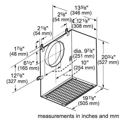 Thermador-PH36GWS-27-Inch-Depth-Wall-Mount-Ducted-Hood-FIG-6