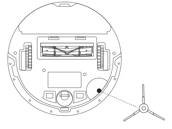 Clean the Side Brush