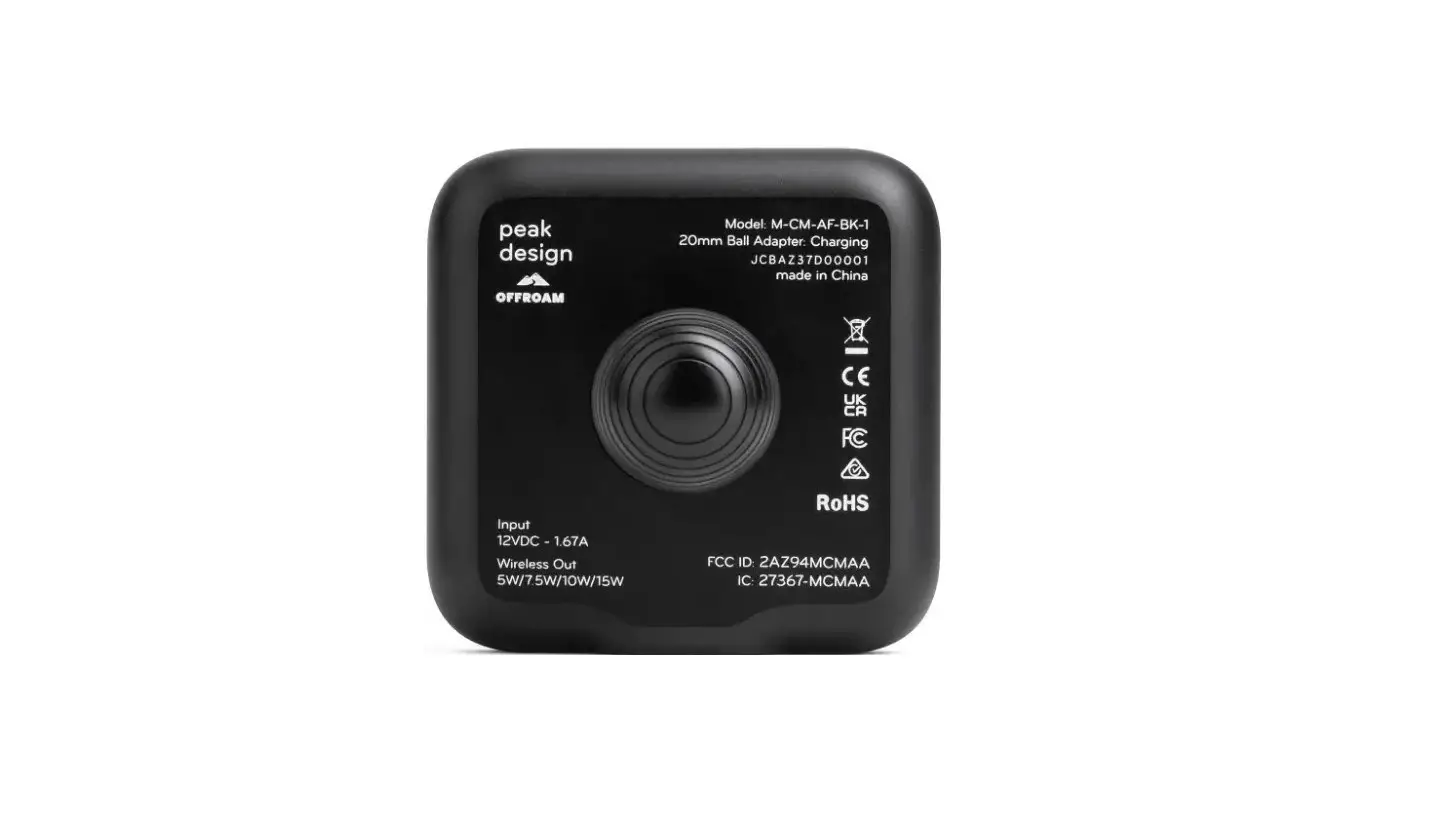 Peak Design M-mm-af-bk-web-1 20mm Ball Adaptor Instructions