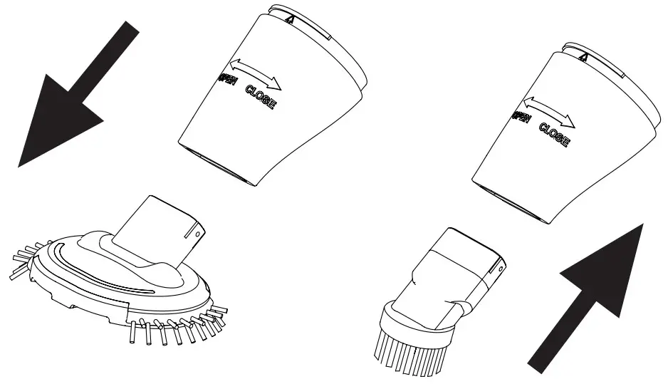 How to use vacuum head