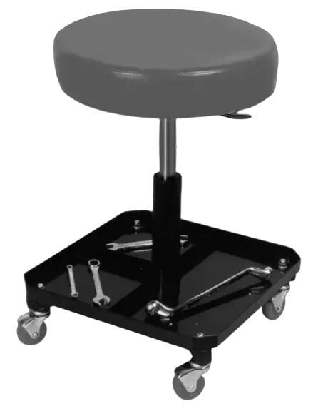 BORMANN PRO BWR5211 050001 Workshop Folding Seat with Tool Storage