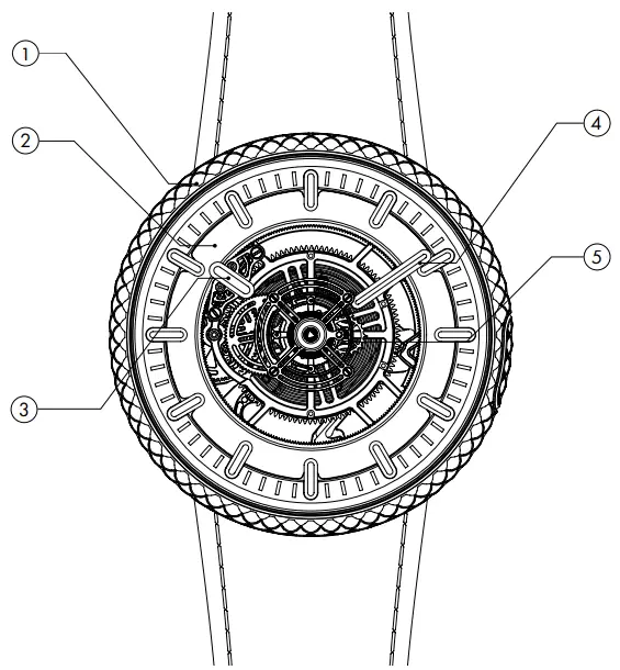 KROSS STUDIO Game of Thrones House of the Dragon Collector Set - FLOATING TOURBILLON