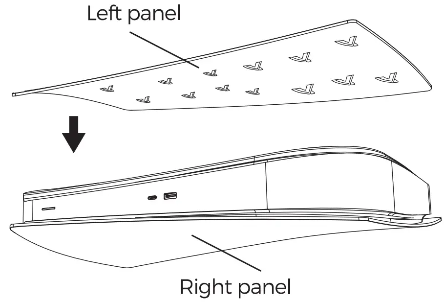 NEXIGO P 5 Console Panels for Digital Editions - Console Panel