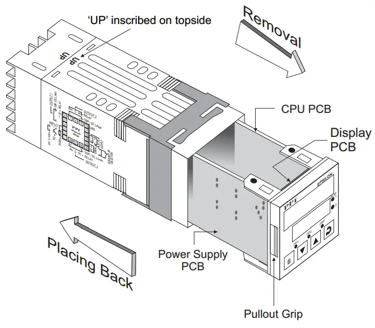 epsilon 48x48 Self Tune PID Process Controller with Ramp Soak Profile - ASSEMBL