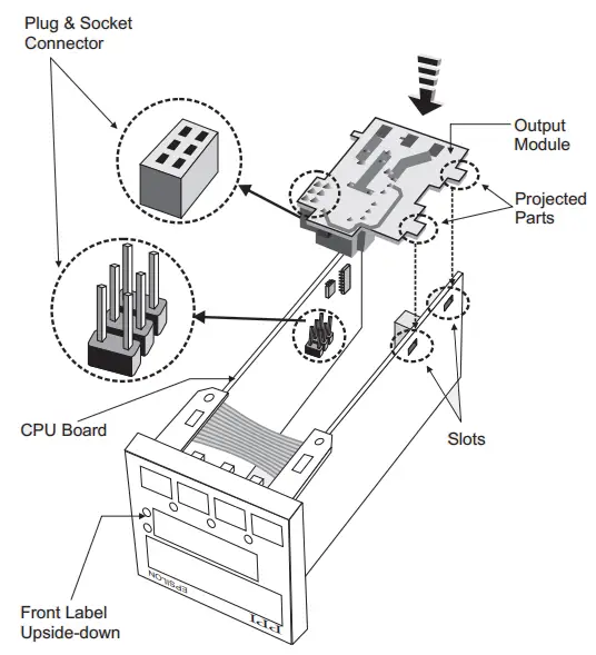 epsilon 48x48 Self Tune PID Process Controller with Ramp Soak Profile - MOUNTING DETAILS
