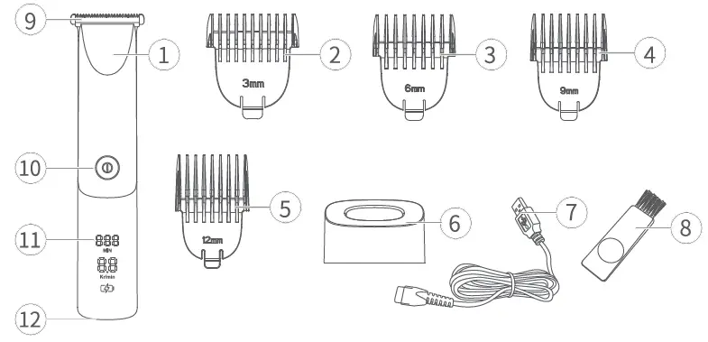 unibono-YP-7108-Hair-Clipper-FIG-1