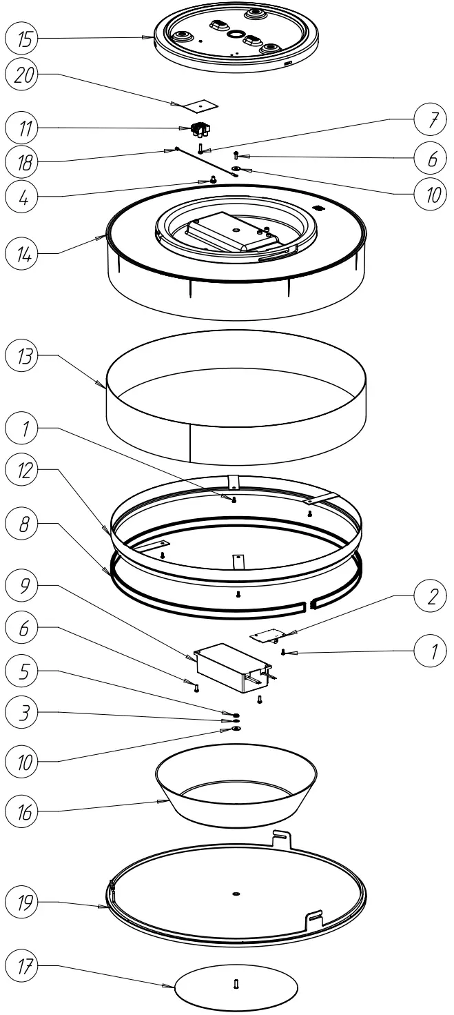 Philips Hue Xamento Led Light - fig