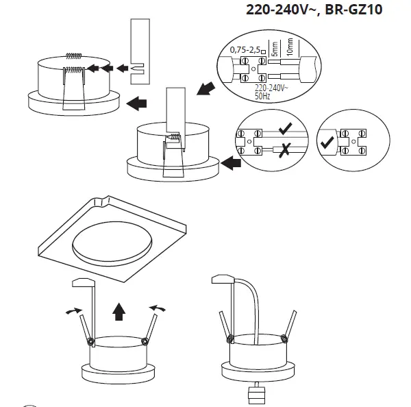 Kanlux FLINI IP44 Ring For Spotlight Fittings 11