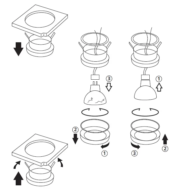 Kanlux FLINI IP44 Ring For Spotlight Fittings 12