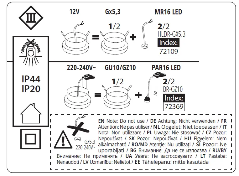 Kanlux FLINI IP44 Ring For Spotlight Fittings 7