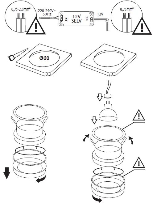 Kanlux FLINI IP44 Ring For Spotlight Fittings 8