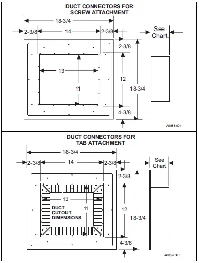 Johnson Controls EBE23 EBE Downflow Electric Furnace 05