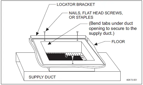 Johnson Controls EBE23 EBE Downflow Electric Furnace 08