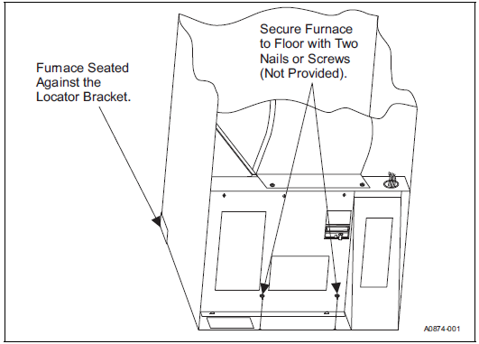 Johnson Controls EBE23 EBE Downflow Electric Furnace 09