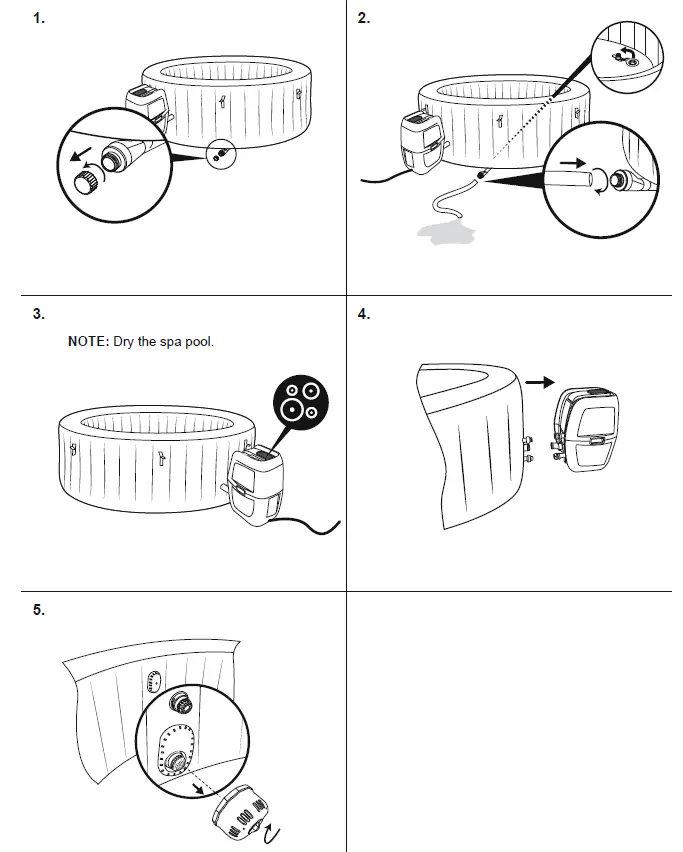 Coleman Saluspa Manual 110-120V Hot Tub Owners Manual-fig-36