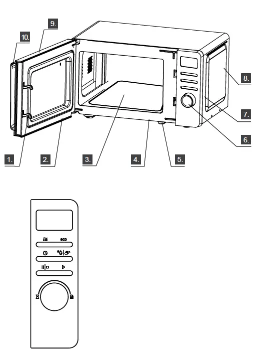 gorenje-MO50S4BC-Microwave-Oven-1